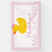 Rubber Ducky Baby Dusche Banner (Vertikal)