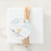 Rubber Ducky Baby Dusche Geschenkanhänger (Beispiel)