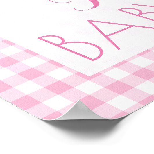 Rubber Ducky Baby Dusche Poster (Ecke)