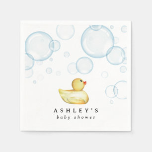 Rubber Ducky Baby Dusche Serviette