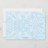 Rubber Ducky Baby Shower Einladung (Rückseite)