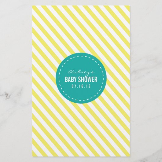 Rubber Ducky Baby Word Scramble Game (Rückseite)