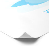 Rubber Ducky | Babydusche Gästebuch Print (Ecke)