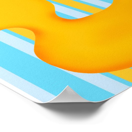 Rubber Ducky Banner Poster (Ecke)