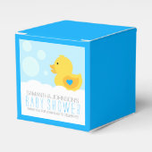 Rubber Ducky Bubble Bath Boy Baby Dusche Geschenkschachtel (Vorderseite)