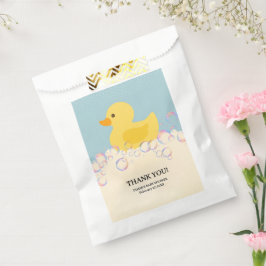 Rubber Ducky Bubbles Baby Dusche Geschenktütchen