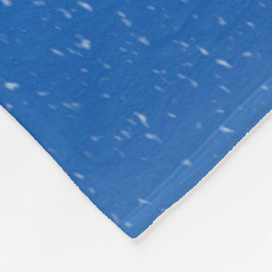 Rubber Ducky Christmas Fleecedecke (Ecke)