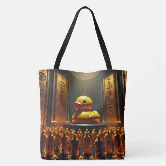 Rubber Ducky Cult Tasche (Rückseite)