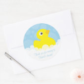 Rubber Ducky Danke Stickers - Blue (Umschlag)
