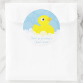 Rubber Ducky Danke Stickers - Blue (Tasche)