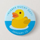 Rubber Ducky Day Button (Vorderseite)