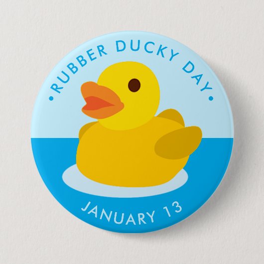 Rubber Ducky Day Button (Vorderseite)