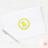 Rubber Ducky Duck Favor Stickers (Umschlag)