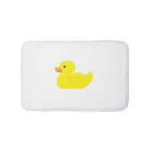 Rubber Ducky Duck Illustration Bath Mat Badematte (Vorderseite)