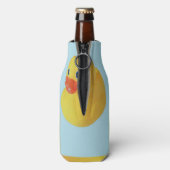 Rubber Ducky Flaschenkühler (Flasche Rückseite)