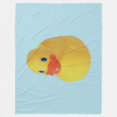Rubber Ducky Fleecedecke (Vorderseite)