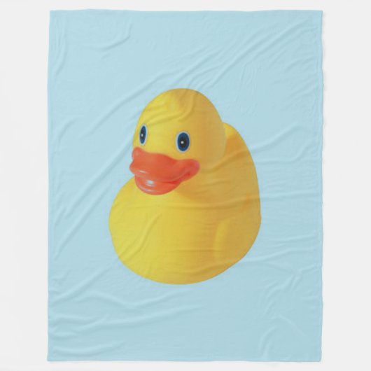 Rubber Ducky Fleecedecke (Vorderseite)