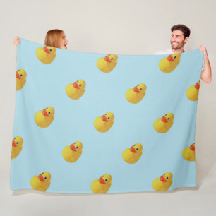 Rubber Ducky Fleecedecke