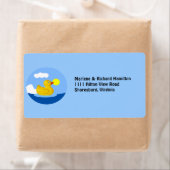 Rubber Ducky geht zum Schwimmen (Insitu)