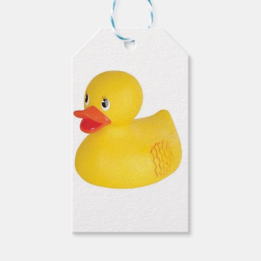 Rubber Ducky Geschenkanhänger (Vorderseite)