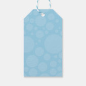 Rubber Ducky Gift Tag - Blau Geschenkanhänger (Rückseite)