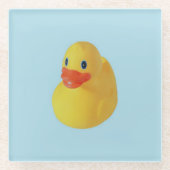 Rubber Ducky Glasuntersetzer (Vorderseite)
