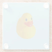 Rubber Ducky Glasuntersetzer (Rückseite)