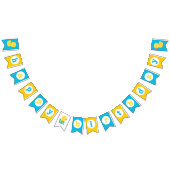 Rubber Ducky Happy 1. Geburtstag Banner (Alle)