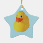 Rubber Ducky Keramik Ornament (Hinten)