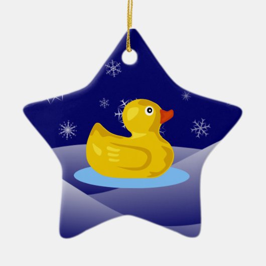 Rubber Ducky Keramikornament (Vorne)