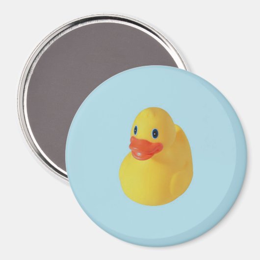 Rubber Ducky Magnet (Vorderseite/Rückseite)