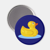 Rubber Ducky Magnet (Vorderseite/Rückseite)