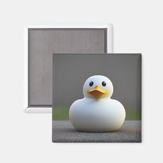 Rubber Ducky Magnet (Vorderseite/Rückseite)