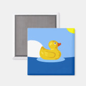 Rubber Ducky Magnet (Vorderseite/Rückseite)