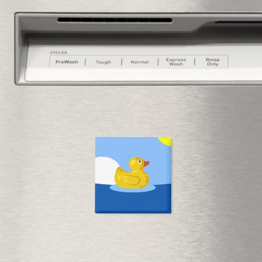 Rubber Ducky Magnet (In Situ (Geschirrspüler))