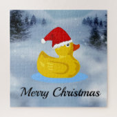 Rubber Ducky, Merry Christmas, Puzzle (Vertikal)