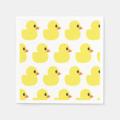 "Rubber Ducky Paper Napkins" Serviette (Vorderseite)