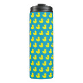 Rubber Ducky Pattern Tumbler Thermosbecher (Vorderseite)