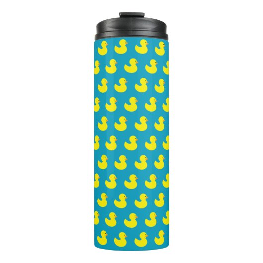 Rubber Ducky Pattern Tumbler Thermosbecher (Vorderseite)