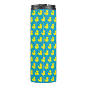 Rubber Ducky Pattern Tumbler Thermosbecher (Rückseite)