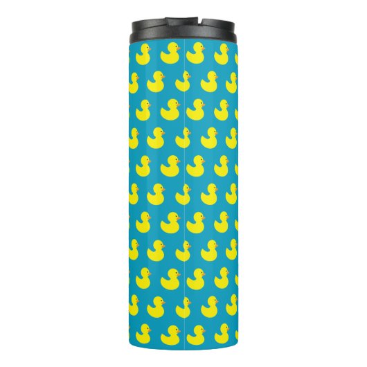 Rubber Ducky Pattern Tumbler Thermosbecher (Rückseite)