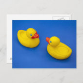 Rubber Ducky Postkarte (Vorne/Hinten)