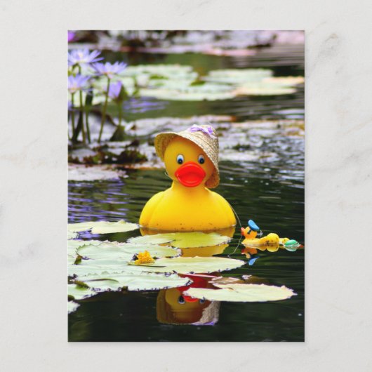 Rubber Ducky Postkarte (Vorderseite)