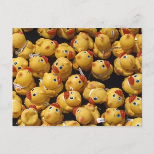 Rubber-Ducky-Rennen - Postkarte (Vorderseite)