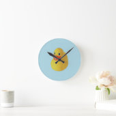 Rubber Ducky Runde Wanduhr (Zuhause)