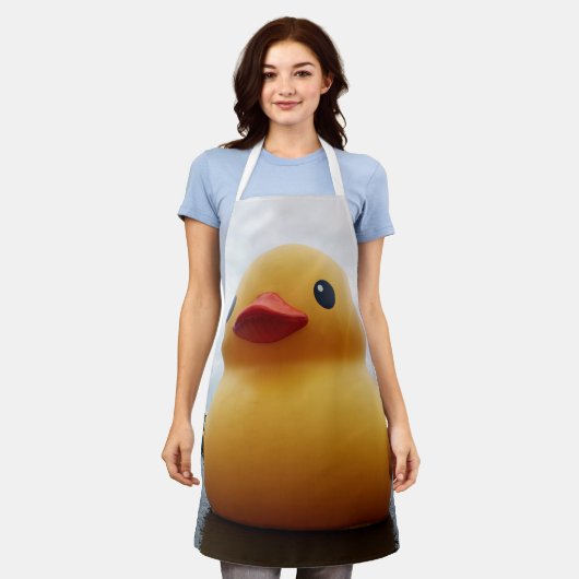 Rubber Ducky Schürze (Getragen)