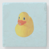 Rubber Ducky Steinuntersetzer (Vorderseite)
