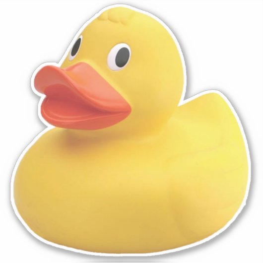 Rubber Ducky Sticker (Vorderseite)