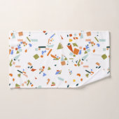 Rubber Ducky Terrazzo Muster Badhandtuch Set (Handtuch)