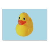 Rubber Ducky Tischnummer (Rückseite)